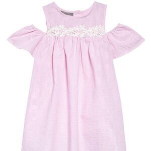 Pippa & Julie Pink Cold Shoulder Dress Sz7